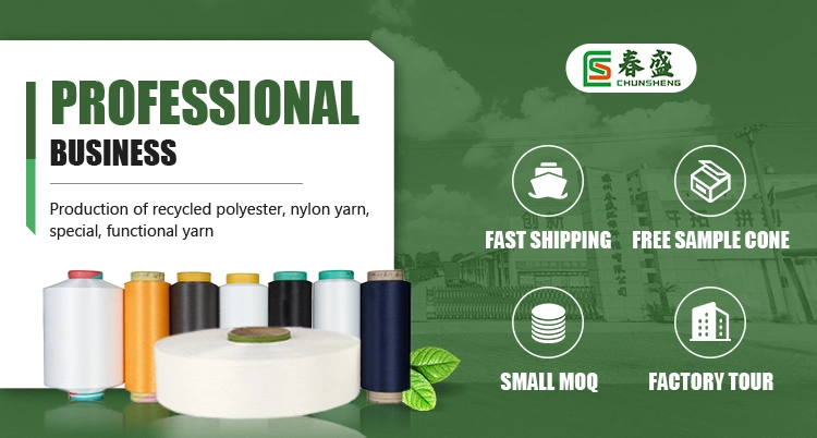 Eco Friendly Filament Cey Composite Polyester Yarn